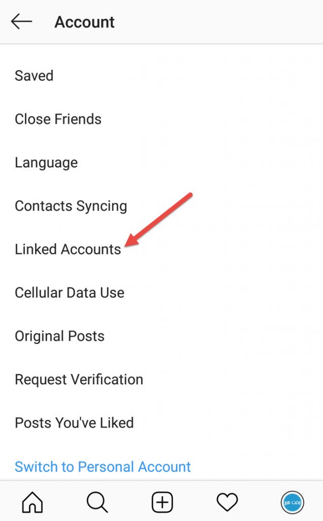 اتصال اکانت اینستاگرام و فیس بوک