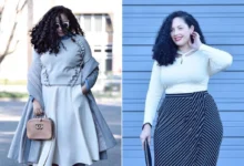 مدل مانتو برای افرادی که پهلو دارند