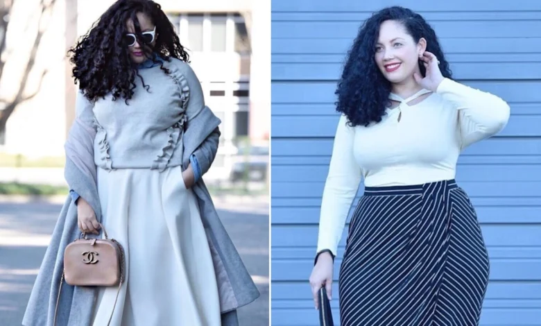 مدل مانتو برای افرادی که پهلو دارند