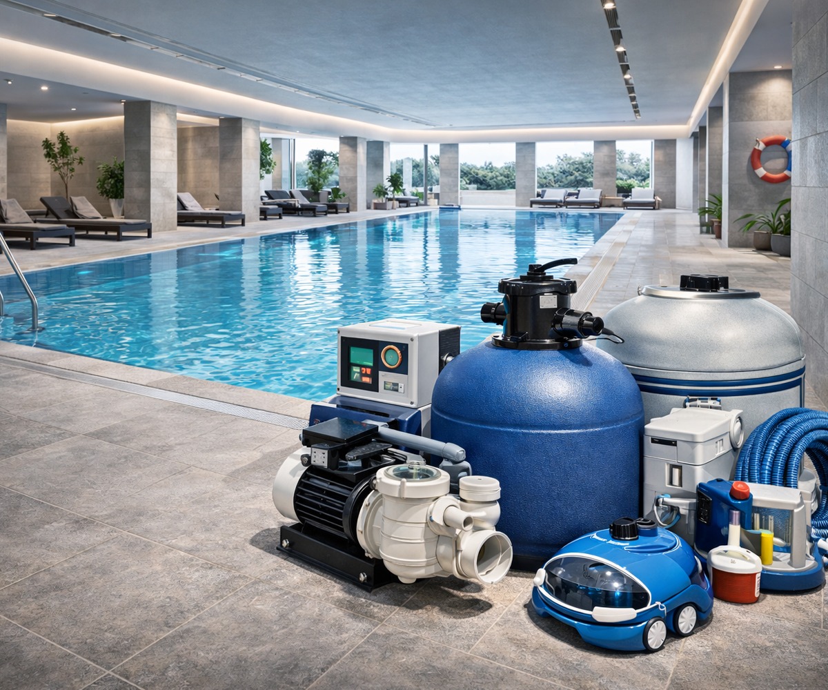 تجهیزات استخر استاندارد