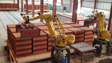 نمای آجر نسوز